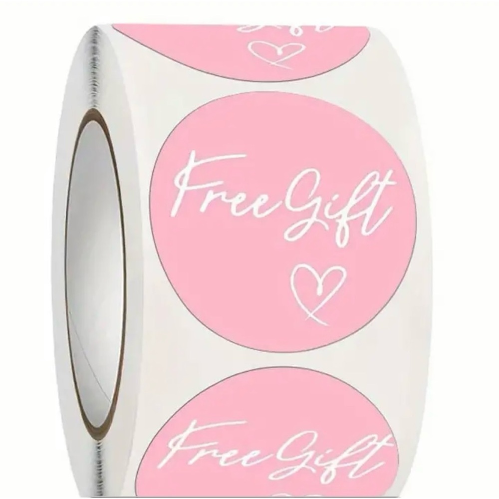 500 FREE GIFT STICKERS, NWT - Picture 3 of 3